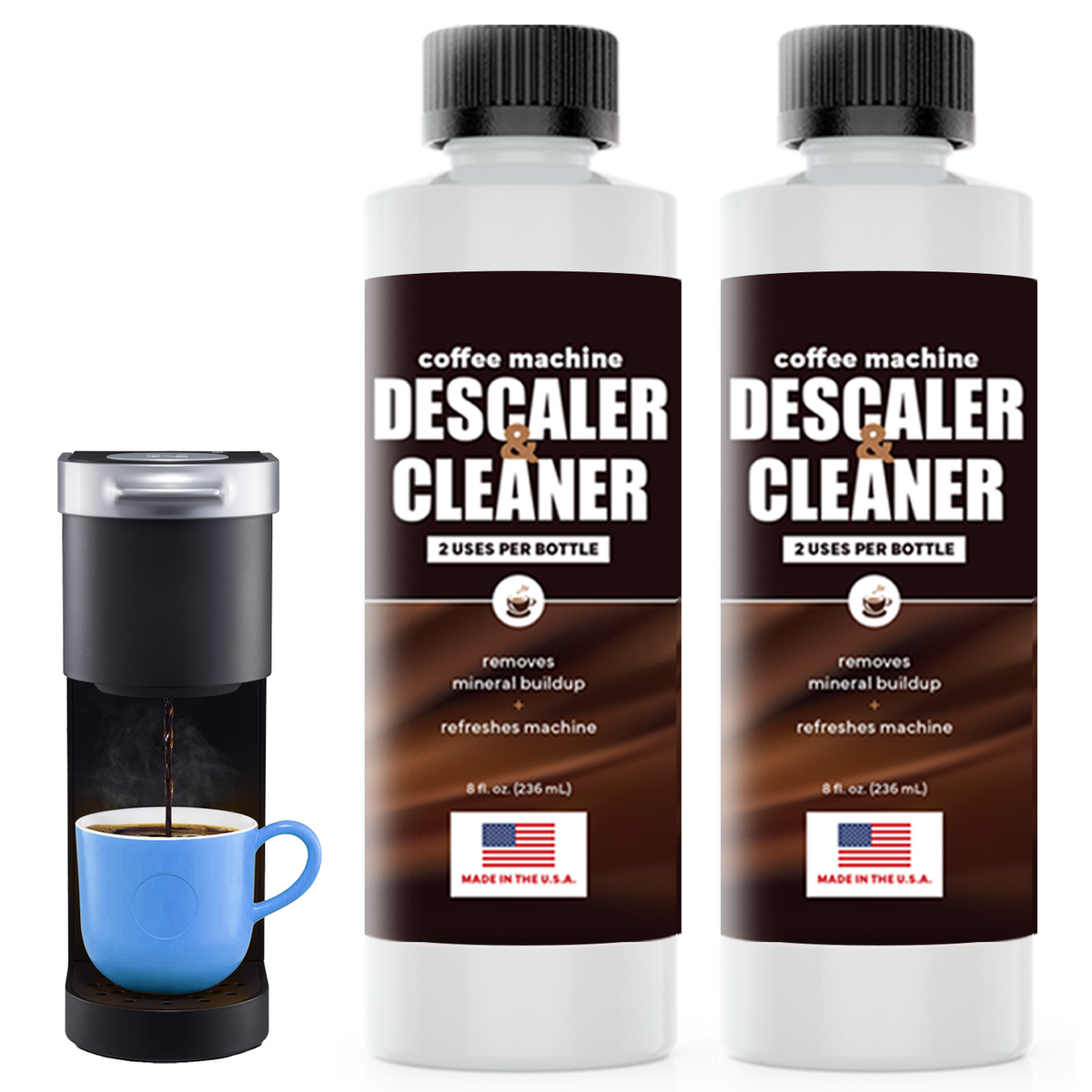 [4 Uses] Coffee Machine Descaler & Cleaner Impresa Products