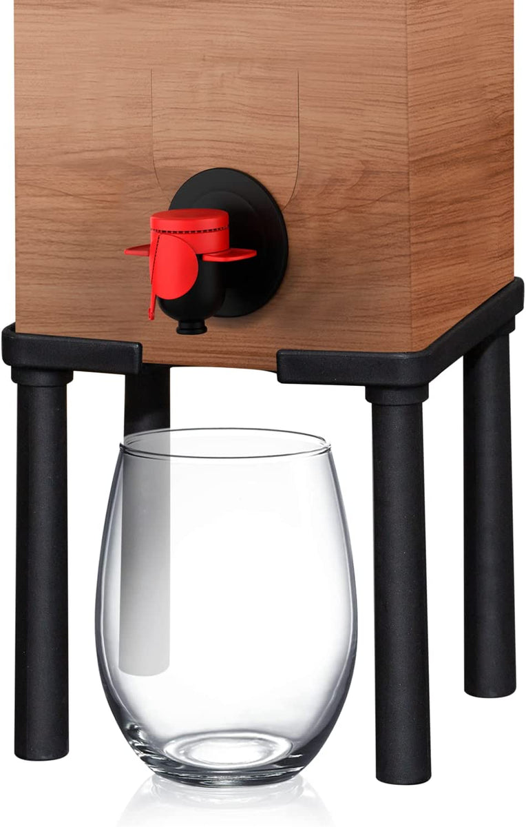 Wine Box Stand Drink Dispenser for One-Hand Pouring – Impresa Products