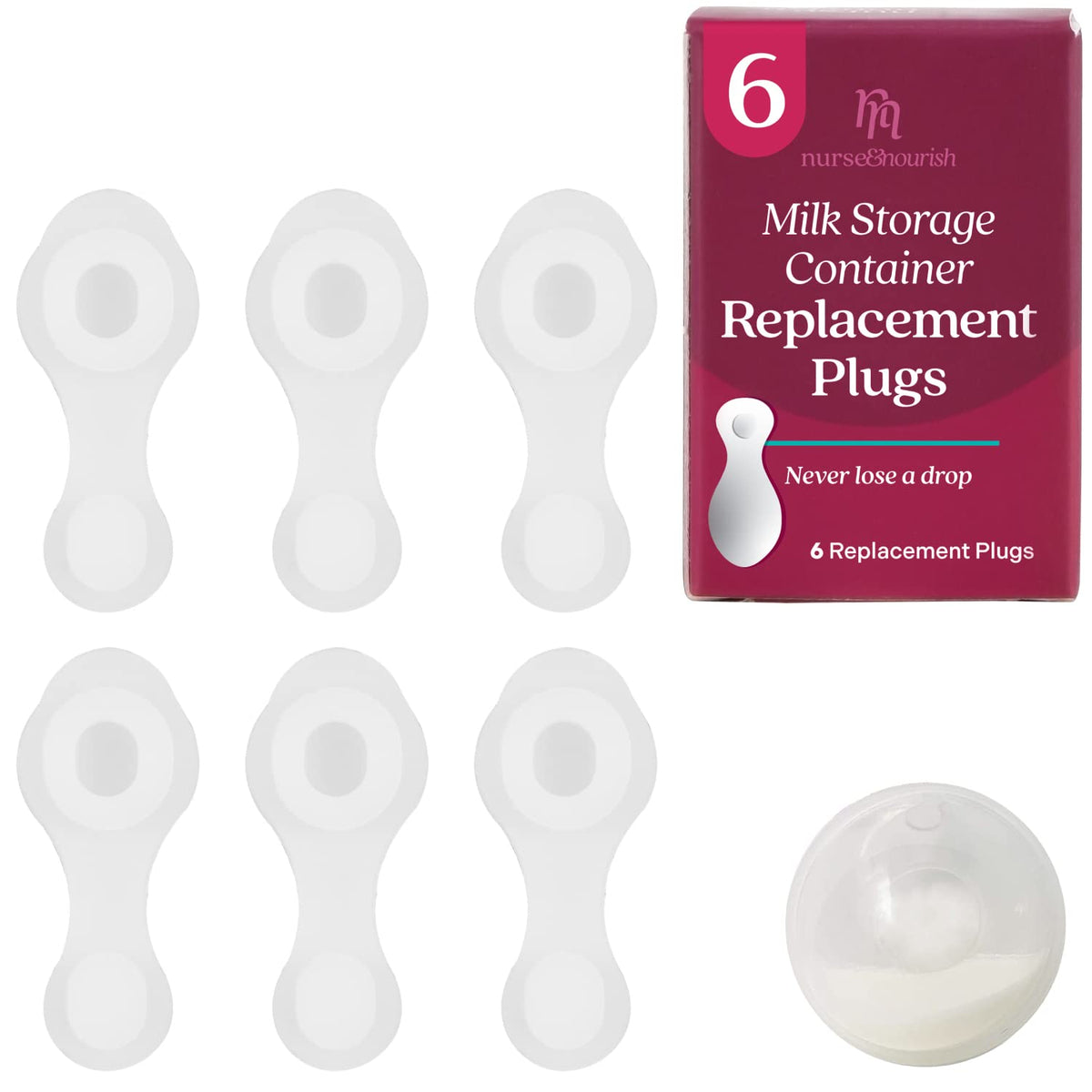  [8 Pads] Hydrogel Pads for Breastfeeding Soreness