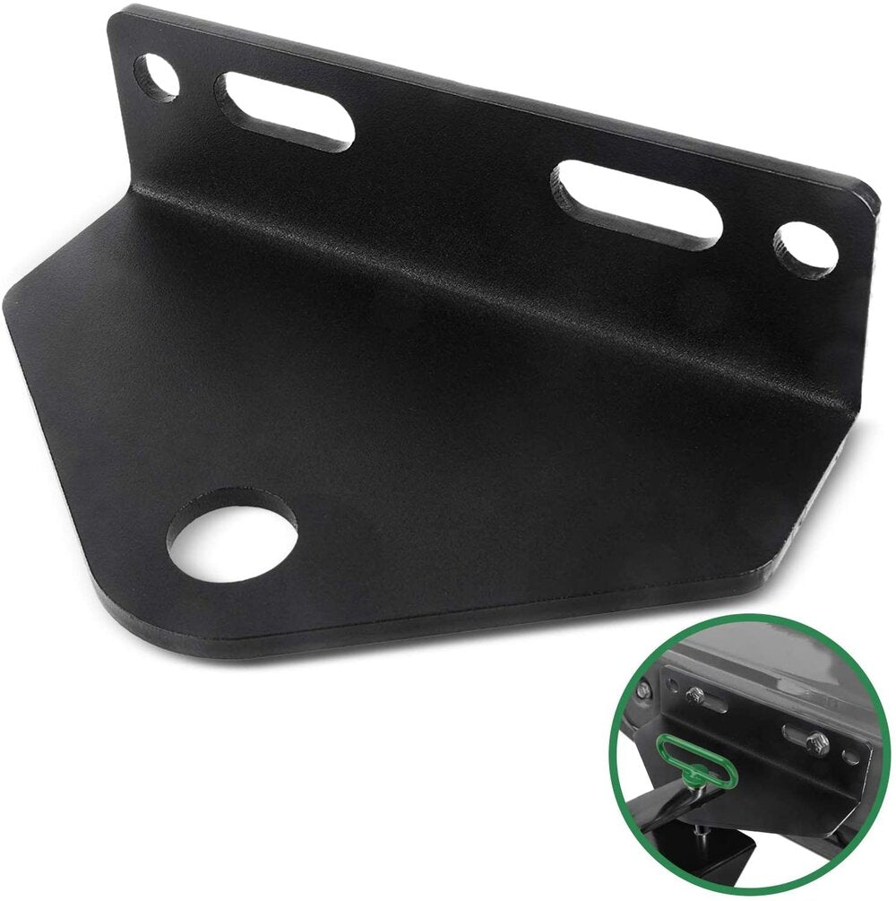 Mission Automotive Heavy Duty Universal Zero Turn Mower Trailer Hitch - 3/16'' Thick and Rugged Steel - 3/4'' Trailer Hitch Mount