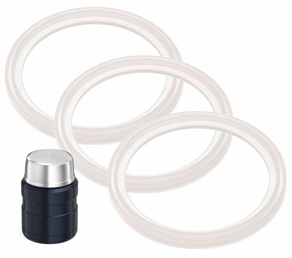 3-Pack of Thermos (TM) Food Jar 16 and 24 Ounce -Compatible Gaskets/O-Rings/Seals