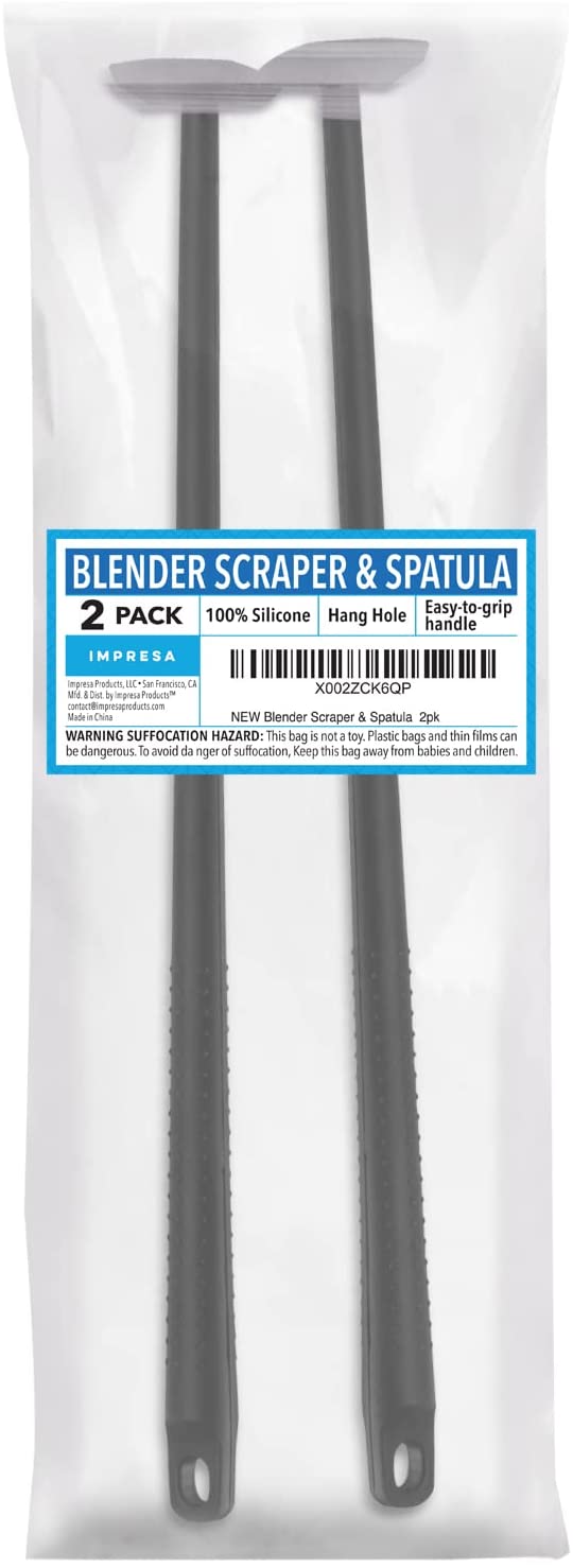 2-Pack Silicone Blender Spatula for Vitamix Blender & More - Gives Eas –  Impresa Products