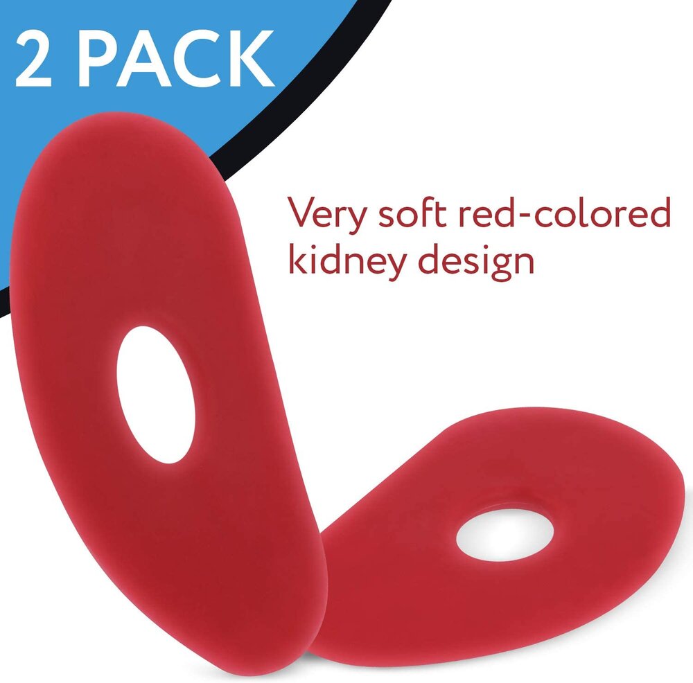 Soft Rib for Pottery & Pottery Clay Pack of 2, Very Soft Pottery Tools, Red Shaping Tool for Pottery, Smooths & Shapes While Removing Finger Marks, Ceramic Clay Tools for Sculpting