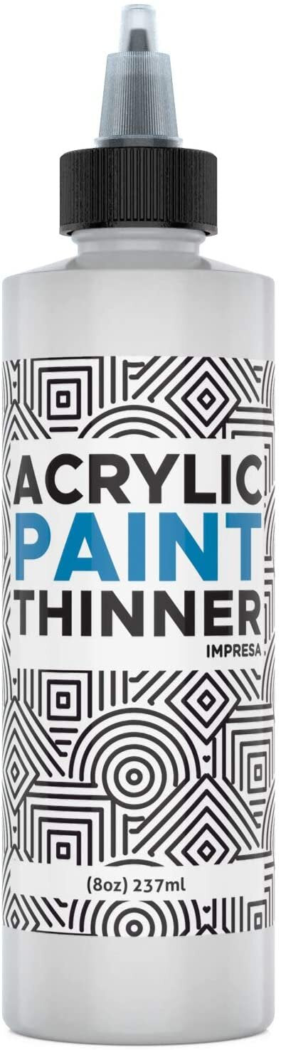8 Oz Acrylic Paint Thinner for Slow Drying Acrylic Paints, Acrylic Paint &  Slow Drying Mediums Paint Mixes