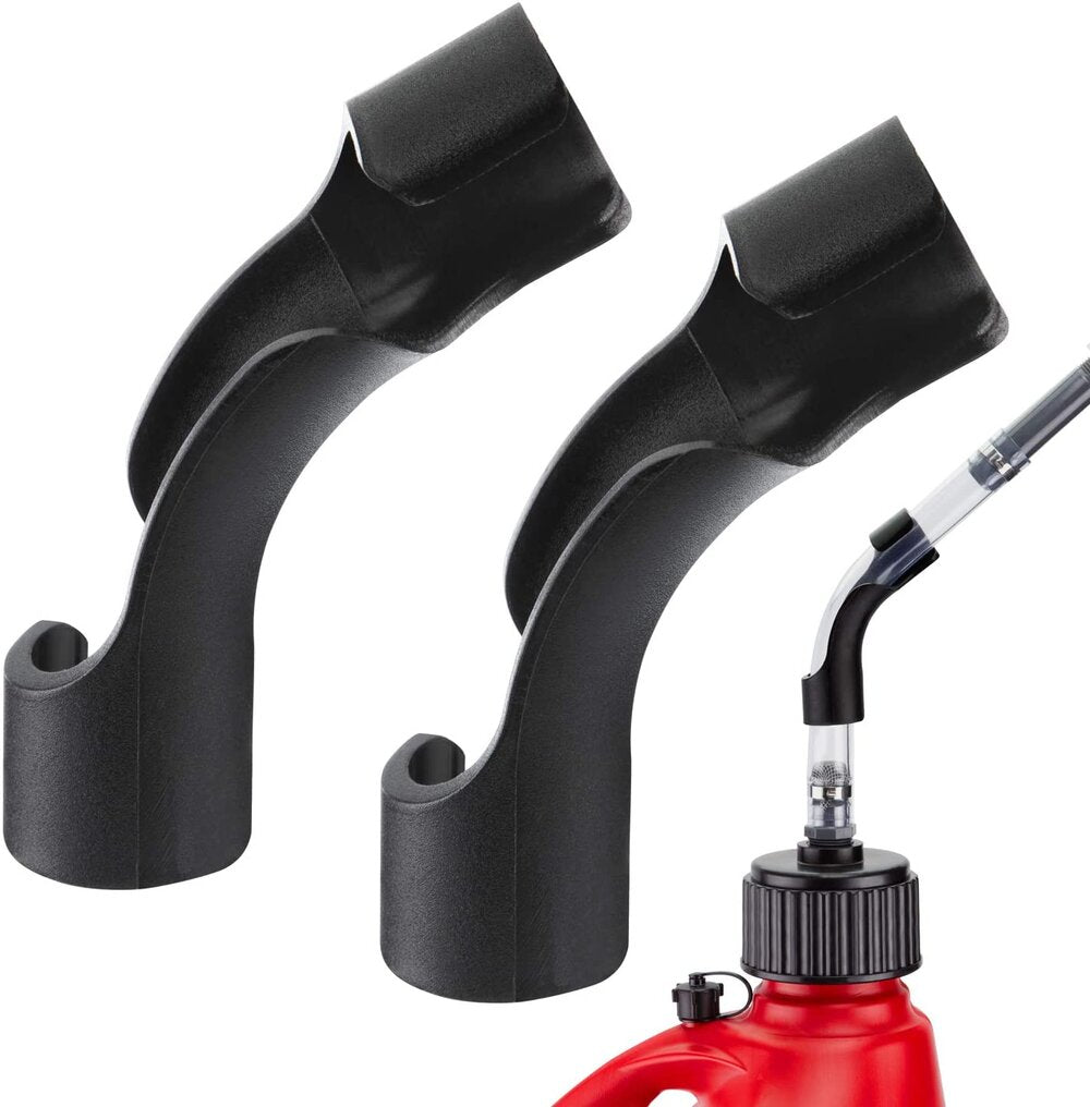 2 Pack Hose Bender for Racing Fuel Tanks, Utility Containers, Gas Cans - Heavy Duty - Compatible with VP, Sportsman, Rural King and more. Provides the perfect bend for your fuel hose