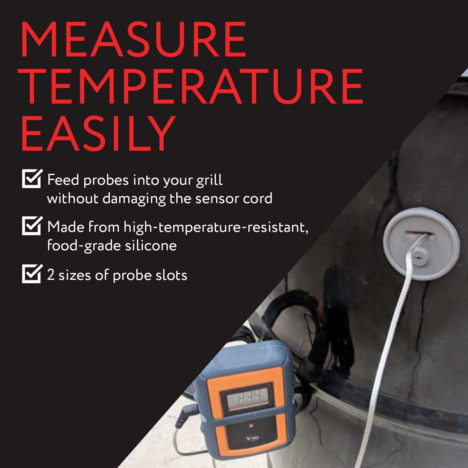 Thermometer Probe Smokey Mountain, Rubber Thermometer Probe