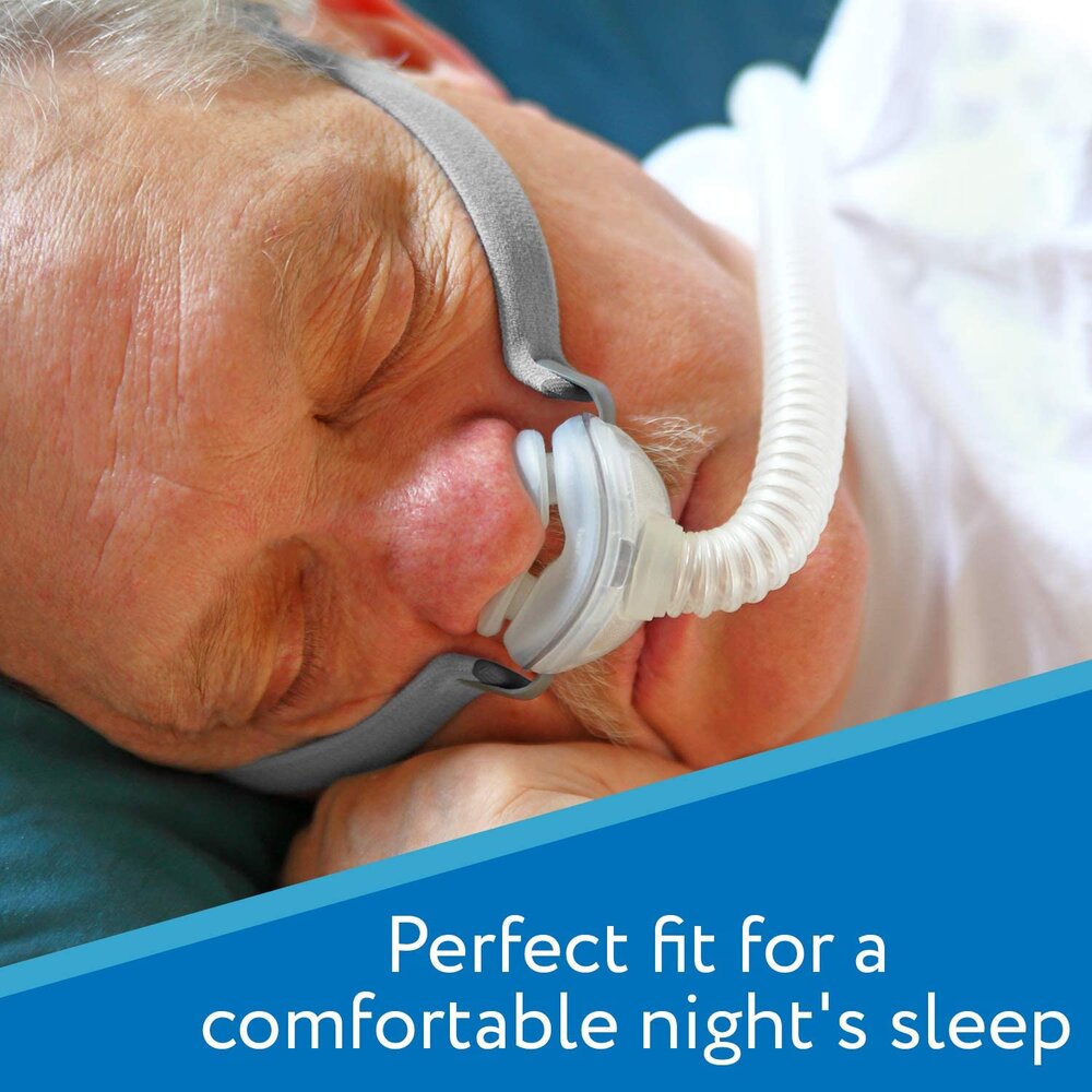 Impresa 2-Pack Replacement Headgear Compatible with ResMed Airfit P10 Nasal Pillow CPAP Mask