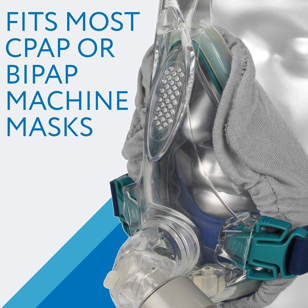 4 Pack - Full Face CPAP Mask Liners - Reusable, Reduces Air Leaks and Blisters - Fits Most Types of Full Face CPAP Masks