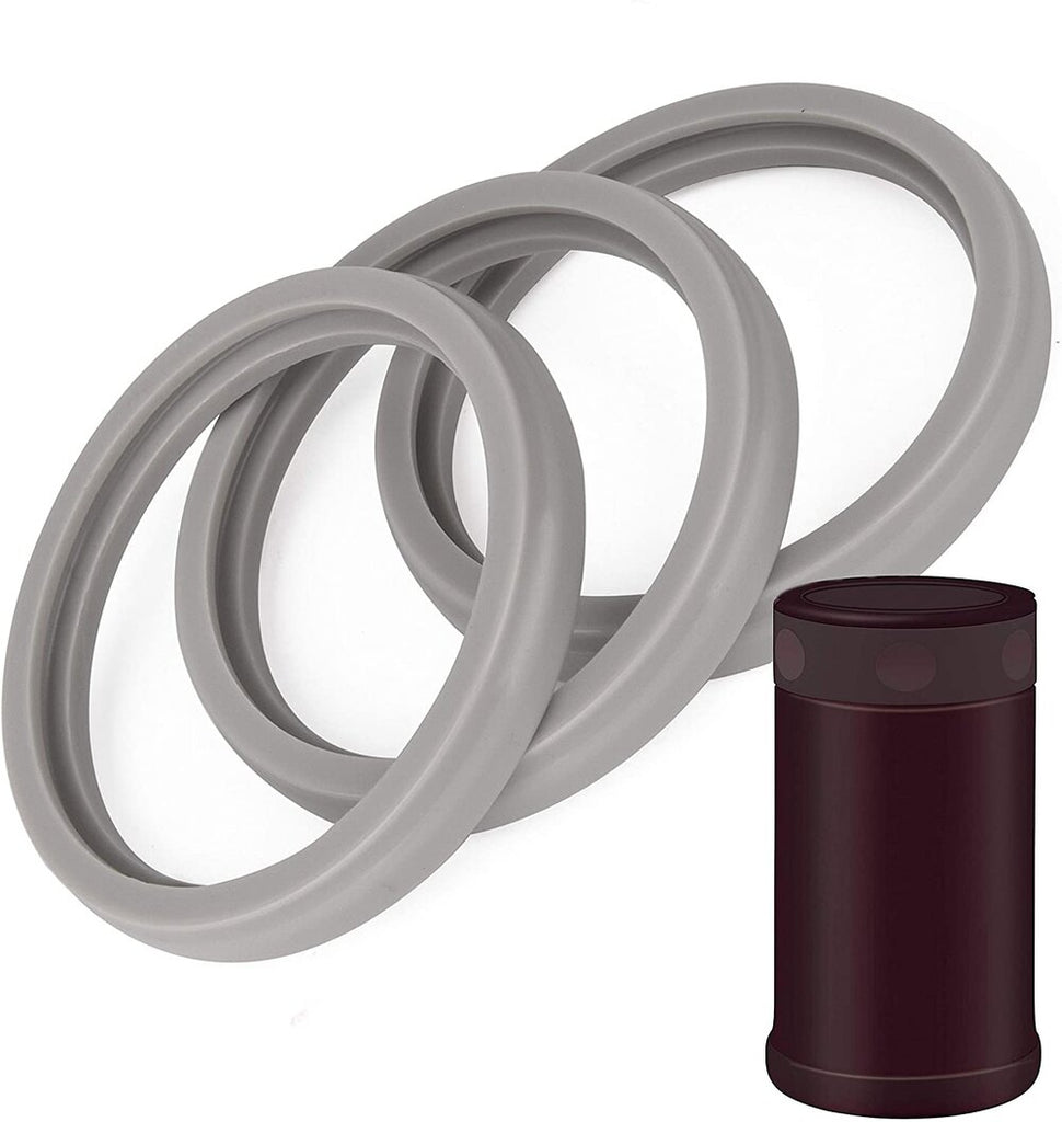3-Pack of 25 Oz Food Jar Gaskets Compatible with Zojirushi Food Jar Gaskets O-Rings Seals by Impresa Products - BPA-/Phthalate-/Latex-Free - Replacement for 25 Ounce Container or Thermos