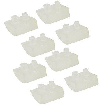 8-Pack Pod Shoes for Concrete Pools - Equivalent to Hayward (TM) AXV414P / ProStar (TM) HWN115