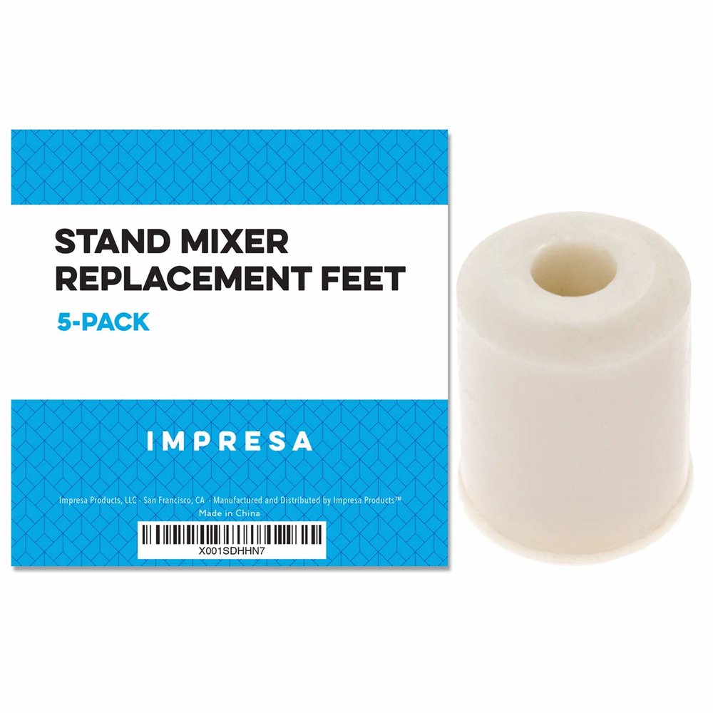 KitchenAid Compatible Mixer Feet (5-Pack) - Replacement Rubber Feet for  Stand Mixers – Impresa Products