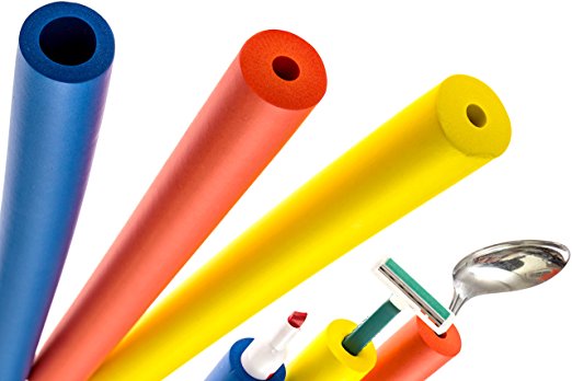 6-Pack of Foam Grip Tubing / Foam Tubing - Pefect For Utensils, Tools and More