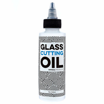 Premium Glass Cutting Oil With Precision Application Top - 4 Ounces - For Glass Cutters