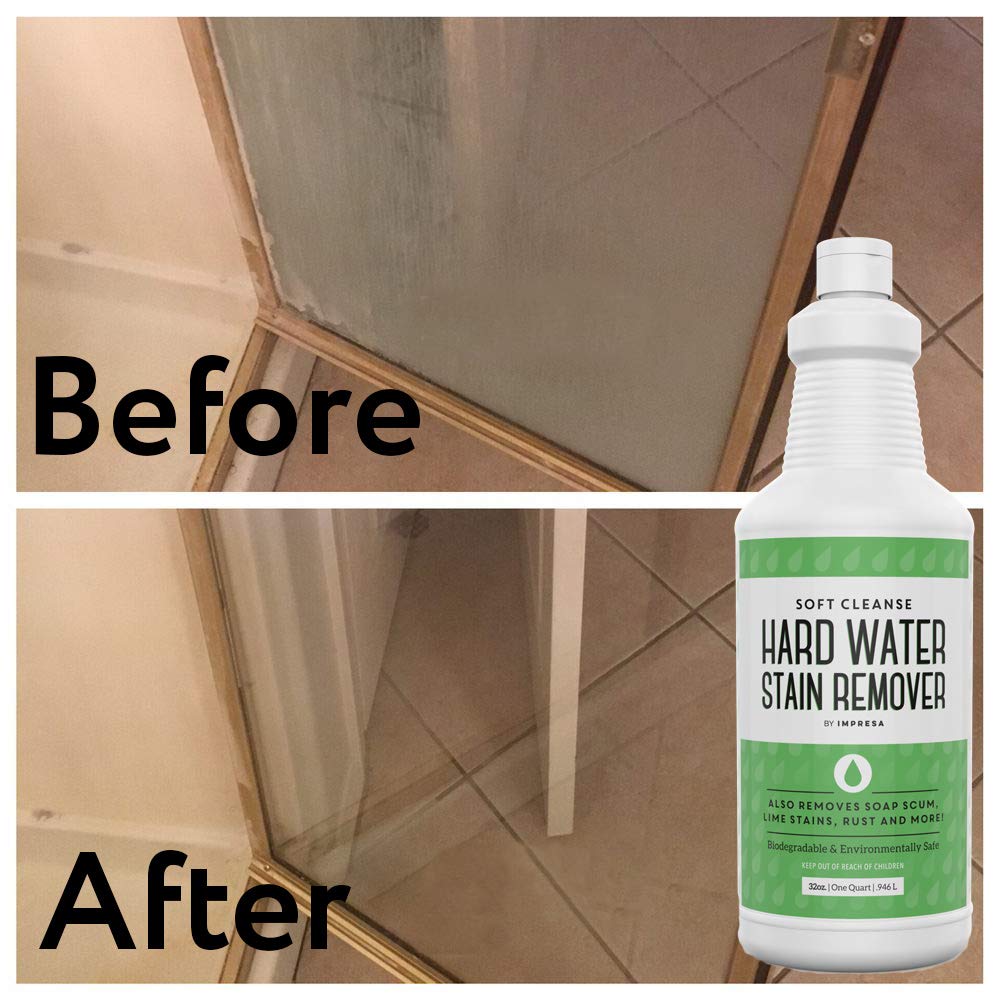Hard Water Stain Remover (32oz) - Eco Friendly Versatile Cleaning Product