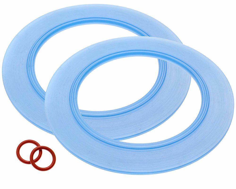 2-Pack of American Standard-Compatible Canister Flush Valve Seal Kit Replacements For Toilets (7301111-0070A)